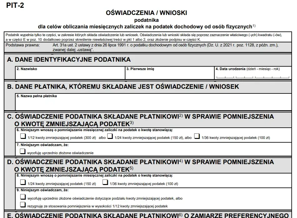 Jak wypełnić oświadczenie zleceniobiorcy i uniknąć błędów w formularzu