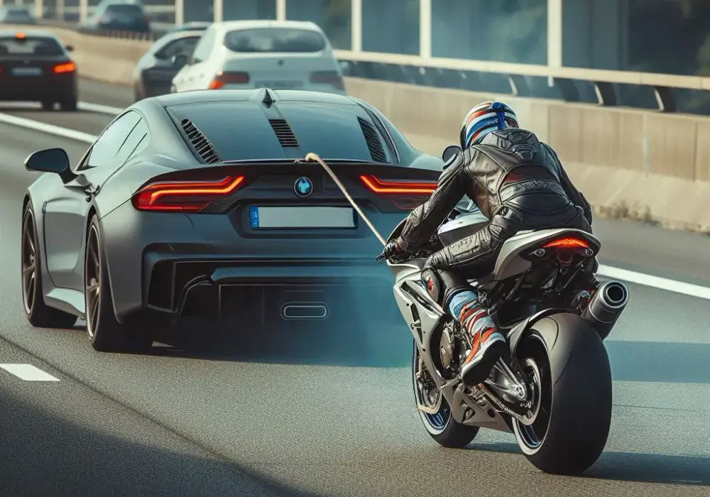 Czy można holować motocykl samochodem? Przepisy i bezpieczeństwo