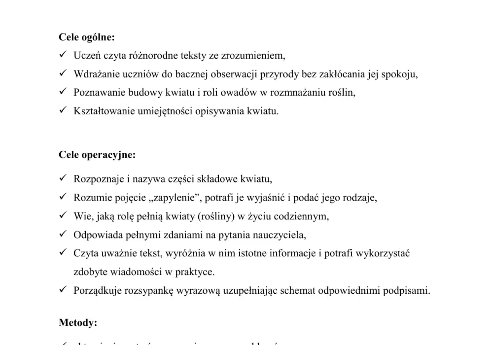 Scenariusz zajęć integracyjnych: Jak zbudować zgrany zespół w klasie 4
