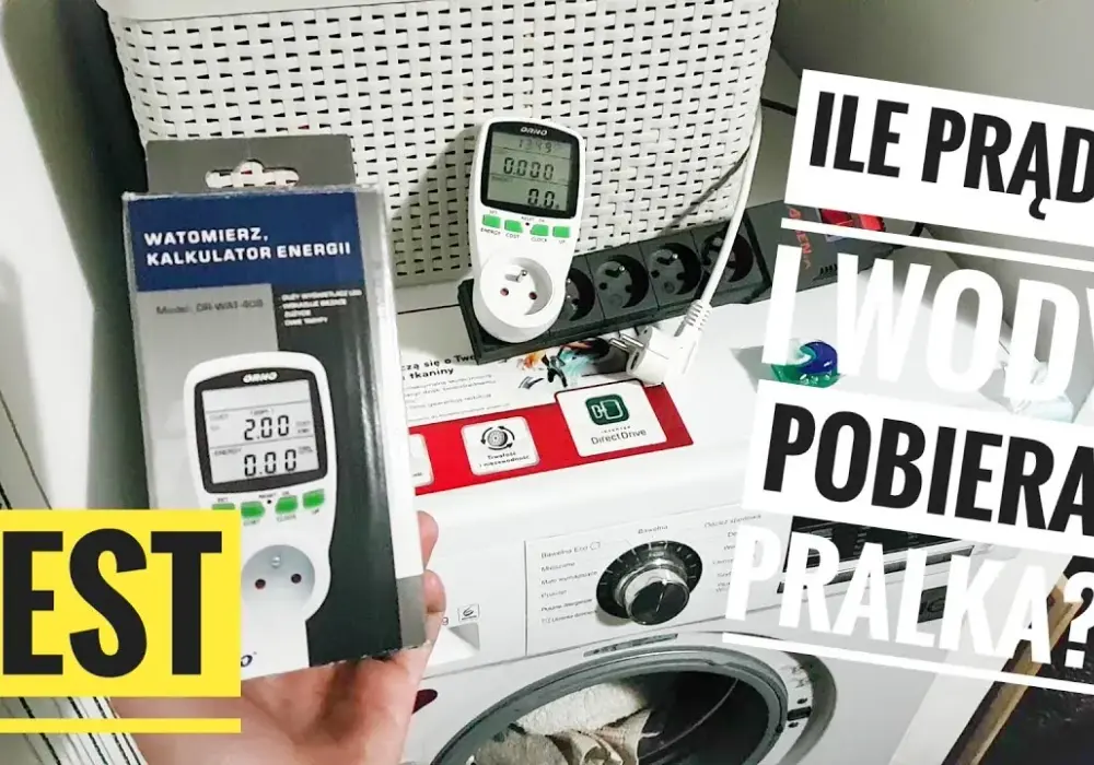 Ile prądu pobierze pralka? Sprawdź, jak zaoszczędzić na rachunkach