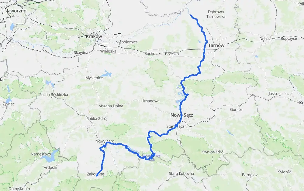 Velo Dunajec: niezapomniana trasa rowerowa Szczawnica - Czerwony Klasztor