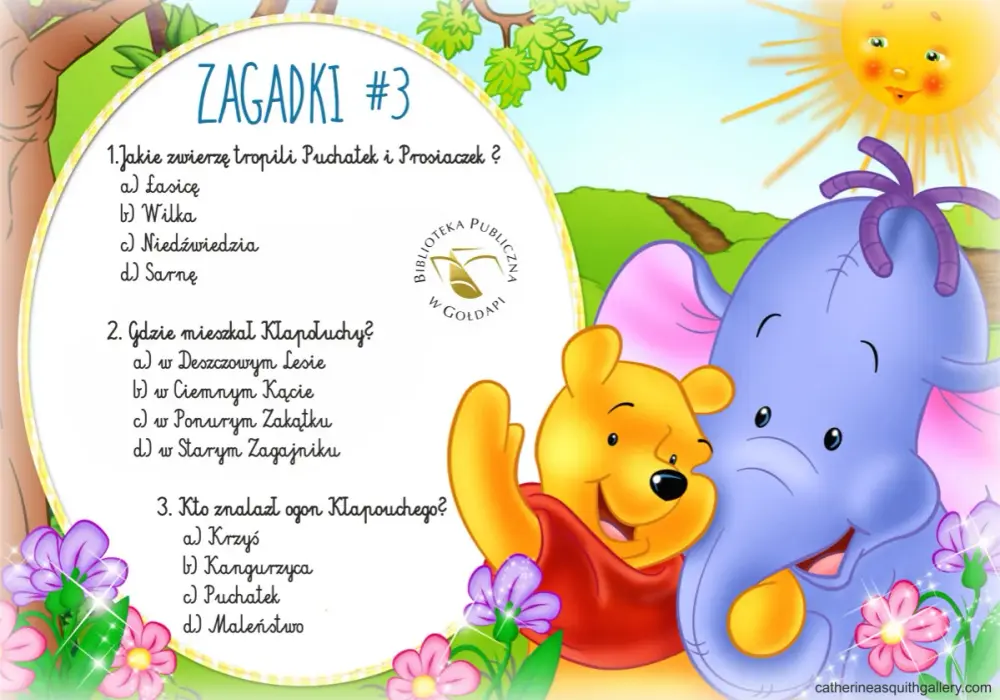 Zagadki o Kubusiu Puchatku, które rozwiną kreatywność Twojego dziecka