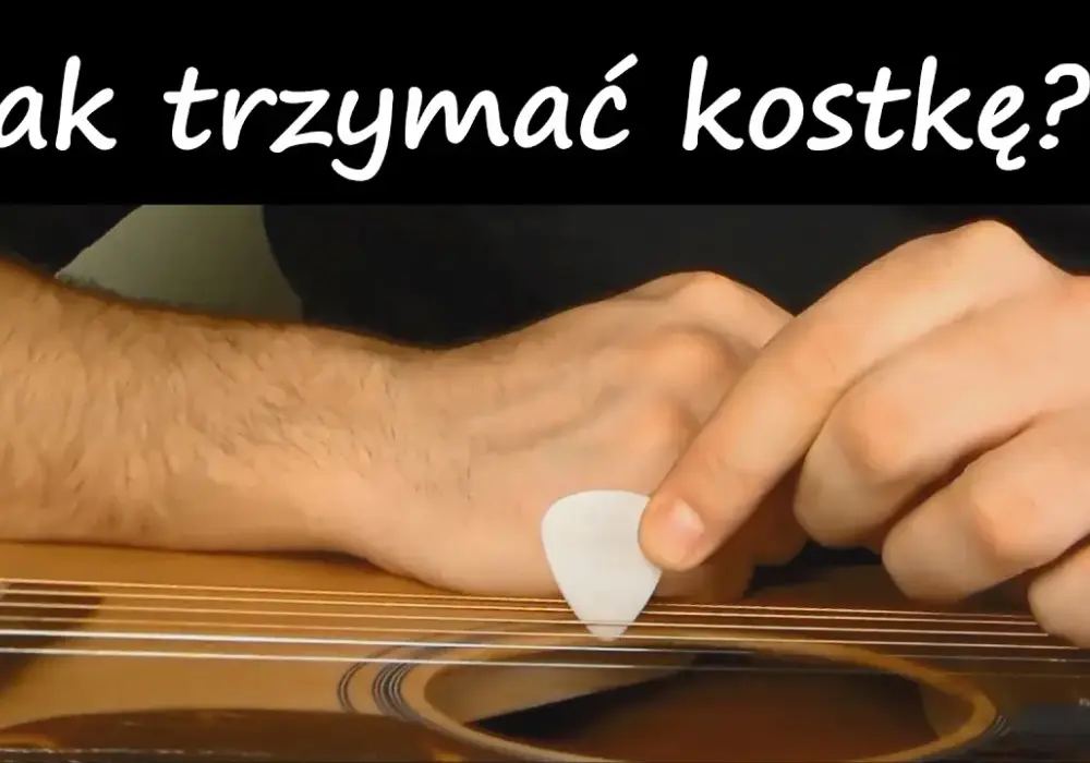 Jak trzymać kostkę do gitary, aby poprawić swoją grę na instrumencie