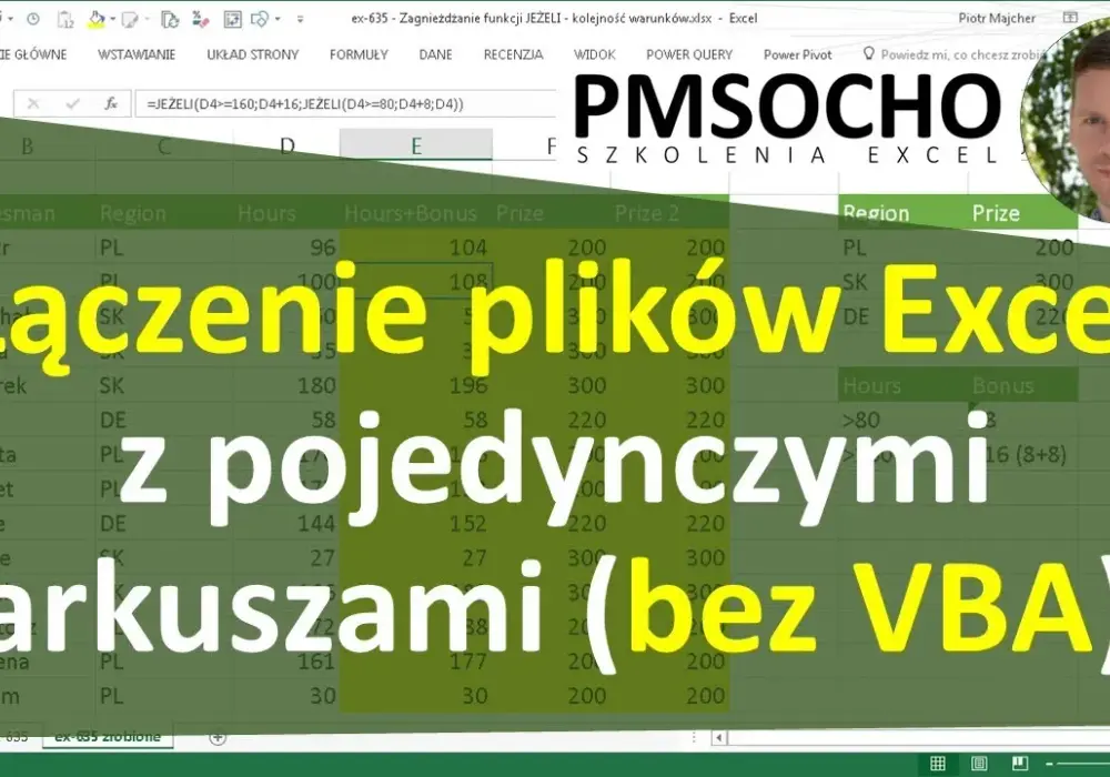 Jak połączyć pliki Excel w jeden: 5 skutecznych metod + porady