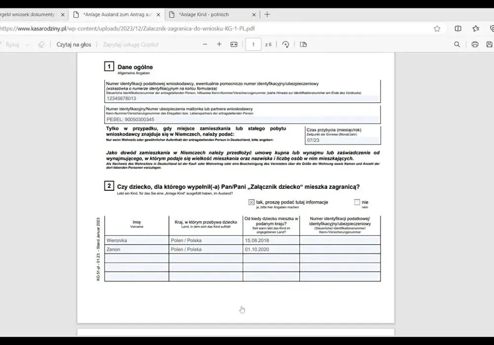 Jak wypełnić oświadczenie o sytuacji dziecka powyżej 18 roku życia i uniknąć problemów