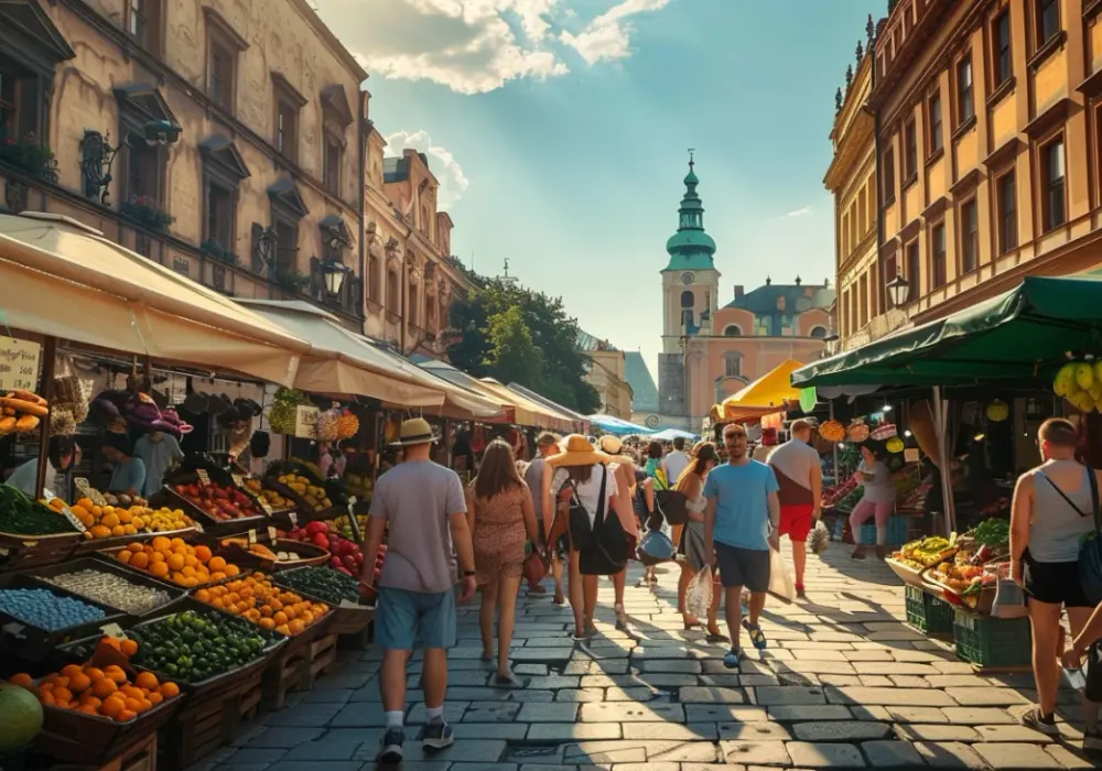 Jedzenie na krakowskim rynku: Gdzie zjeść smacznie?
