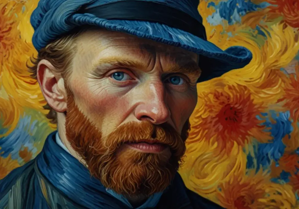 Portret van Gogha: autoportrety i styl w twórczości artysty