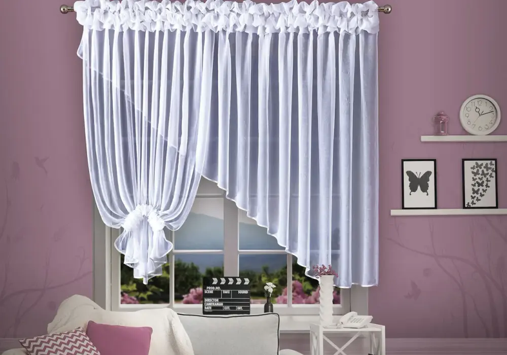 Jak upiąć firankę w salonie: 7 stylowych metod i porad