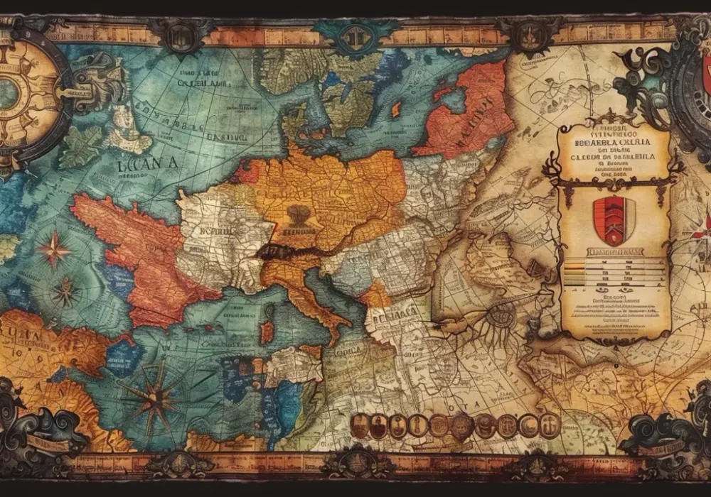 Polska przed rozbiorami - mapa i historia Rzeczypospolitej przed rozbiorami