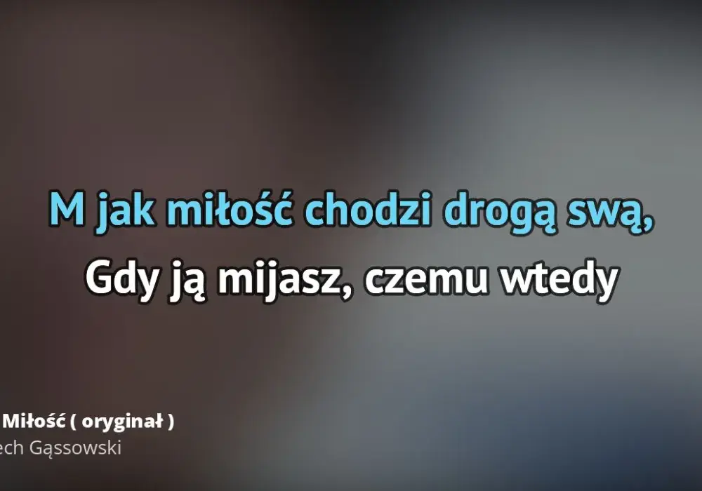 Podkład muzyczny M jak miłość: emocjonalne utwory, które zachwycają widzów