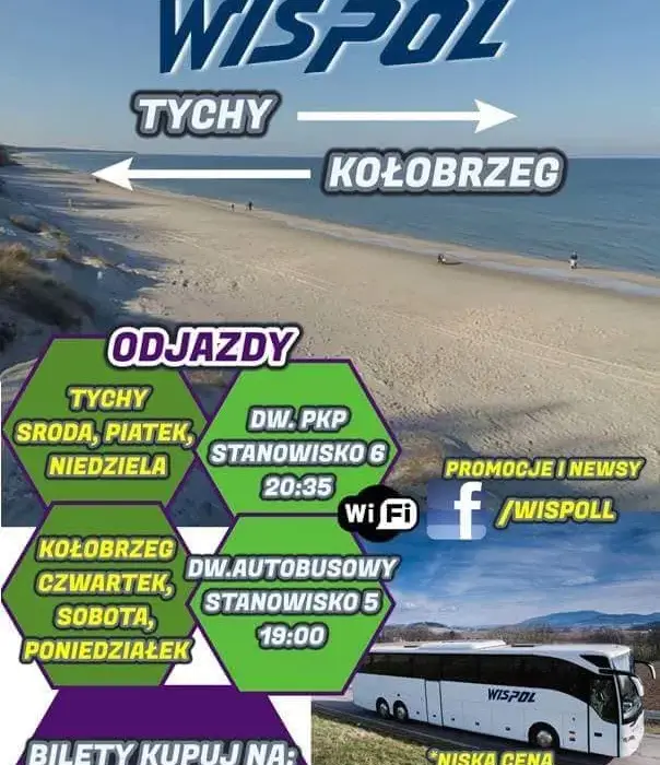Ile kosztuje bus z Kołobrzegu do Dźwirzyna? Sprawdź ceny i trasy!
