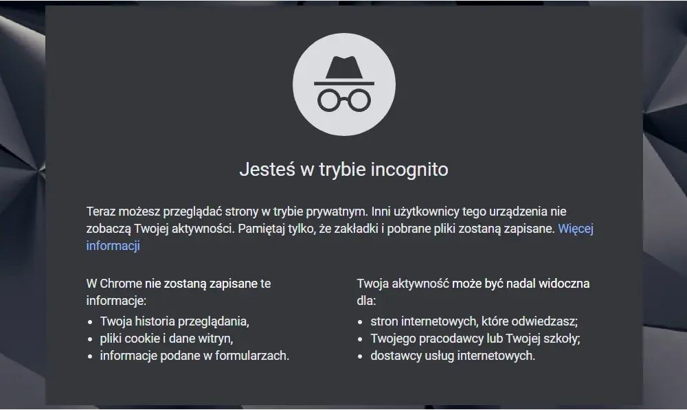 Jak otworzyć okno incognito i zyskać prywatność w sieci