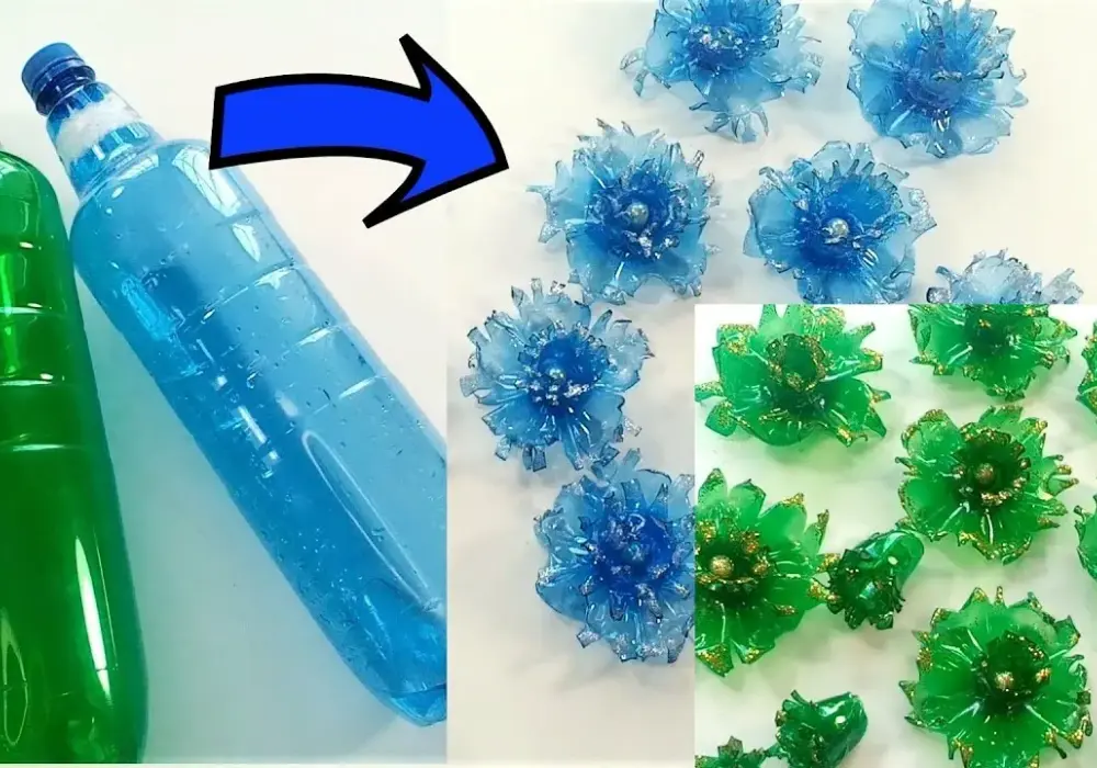 Jak samodzielnie wykonać piękne kwiaty z materiałów recyklingowych