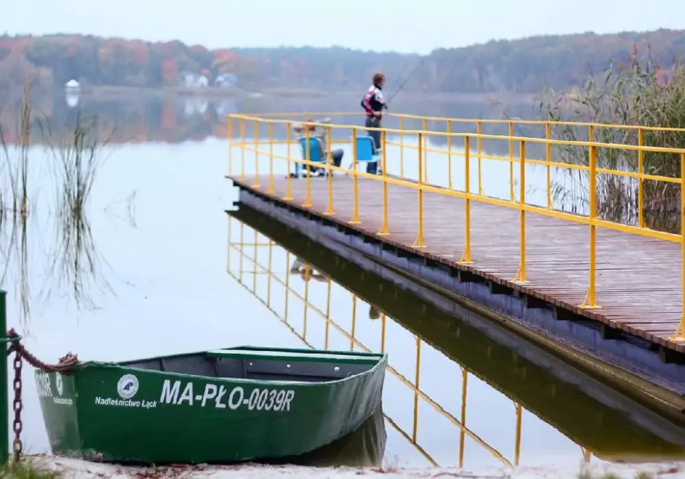 Jezioro Łąckie - ulubione miejsce wypoczynku na mazowieckim szlaku wodnym