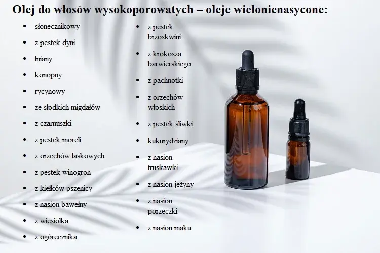 Najlepsze oleje do włosów wysokoporowatych: skuteczna regeneracja w domu
