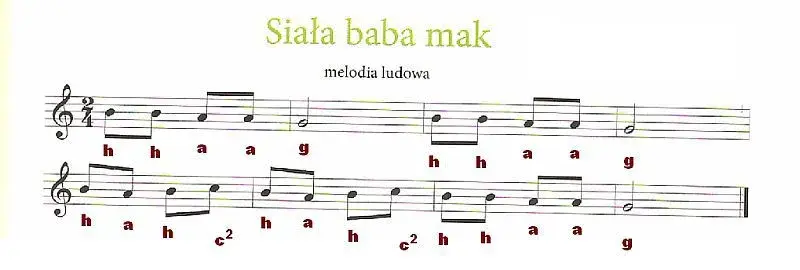 Jak zagrać na flecie Siała baba mak - proste nuty i wskazówki