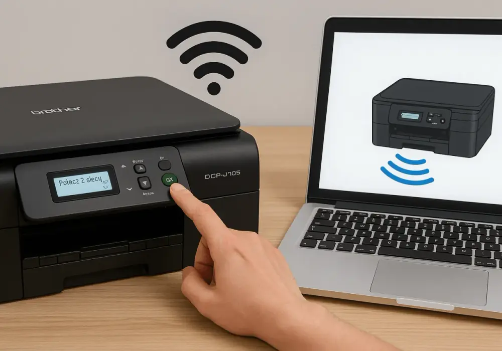 Jak podłączyć drukarkę Brother DCP-T510W do Wi-Fi – proste kroki bez problemów