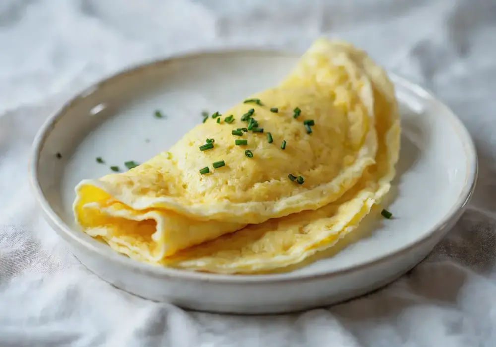Francuski omlet idealny - przepis krok po kroku na gładki omlet