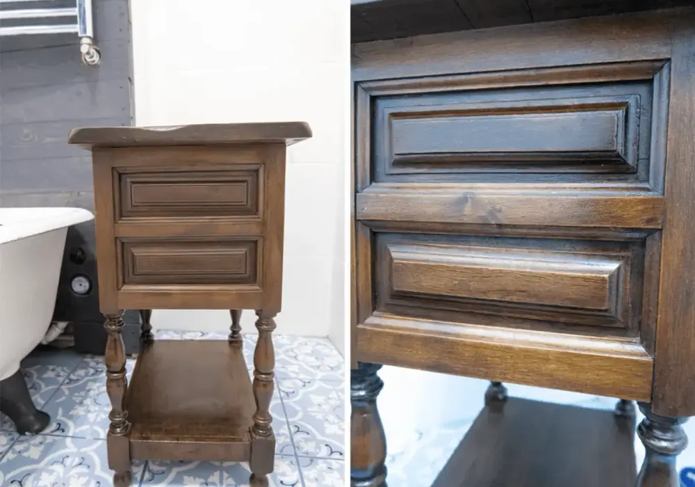 Jak odnowić starą szafkę nocną: 8 prostych kroków DIY