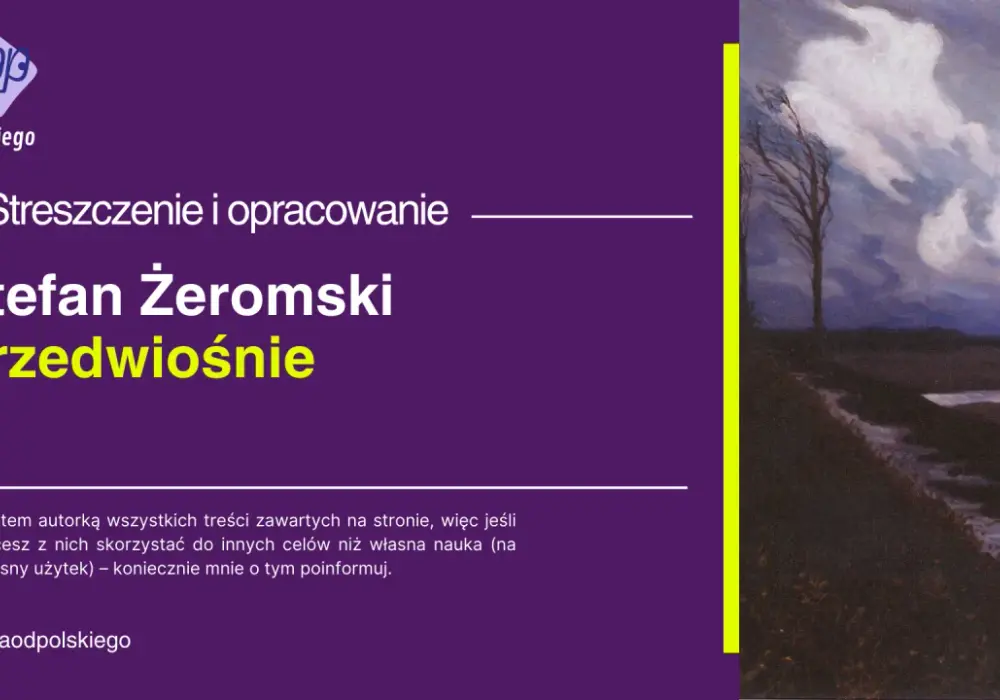 Przedwiośnie: Jaka epoka? Odpowiedź i analiza Żeromskiego