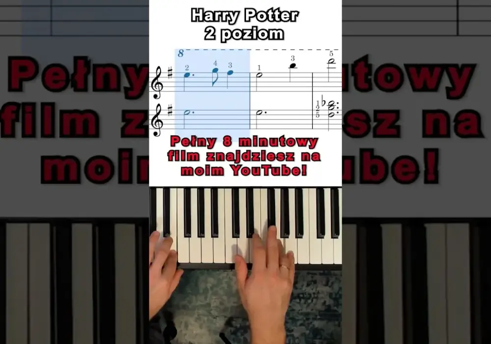 Harry Potter: Magiczne nuty na pianino dla fanów serii, ale nie tylko!