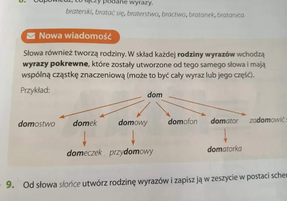 Rodzina wyrazów - jak rozpoznać słowa pokrewne?