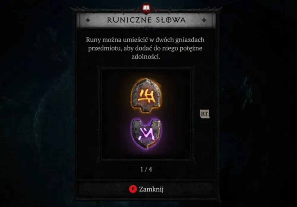 Słowa runiczne w Diablo II - jak składać runewordy bez strat