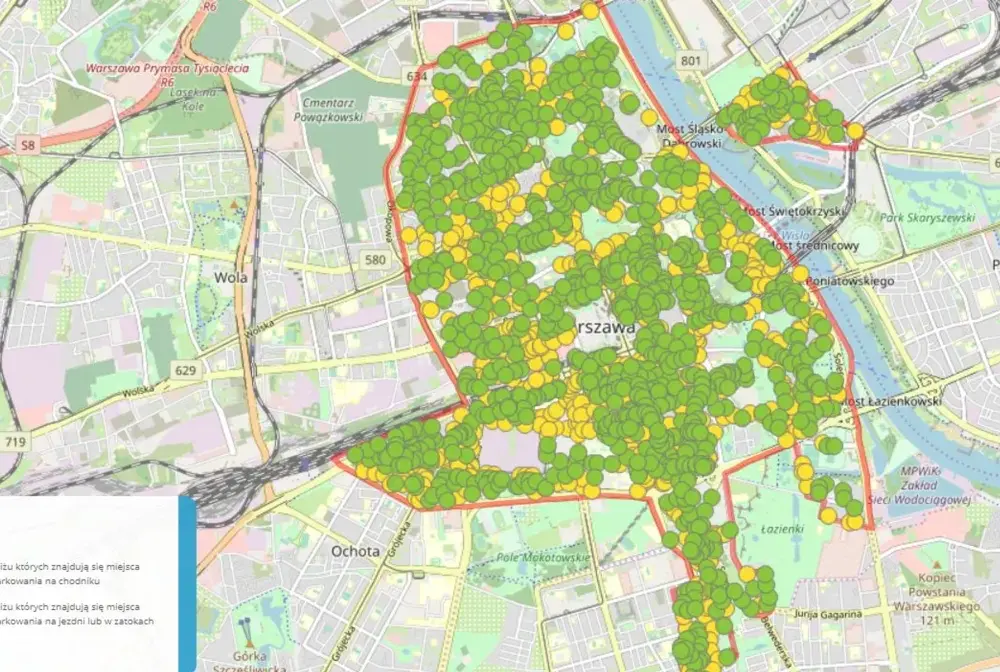 Warszawska strefa płatnego parkowania - zasady, ceny i abonament