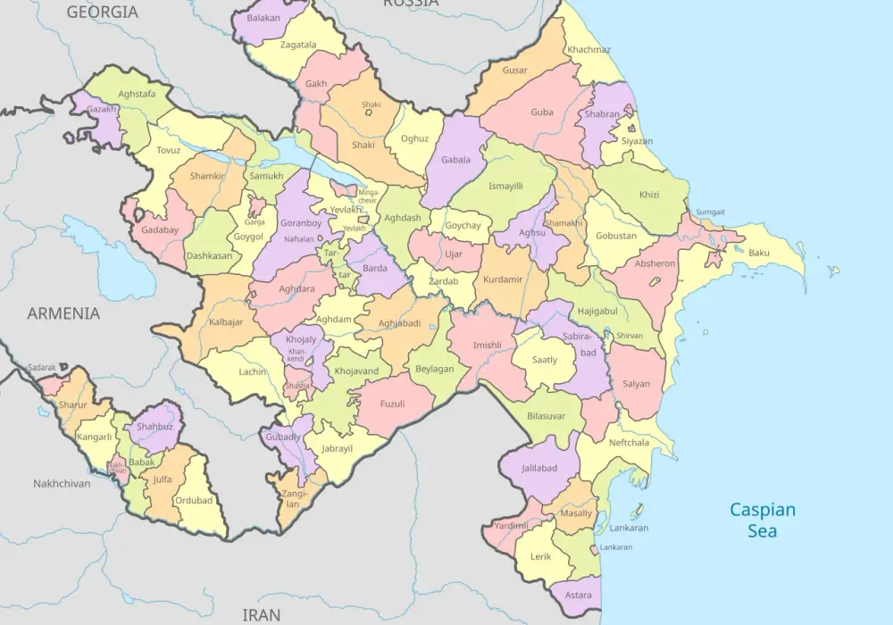 Azerbejdżan graniczy z: sprawdź listę sąsiadów
