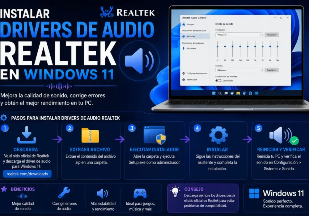 Sterownik audio w Windows 11 - kiedy aktualizować i skąd pobrać?
