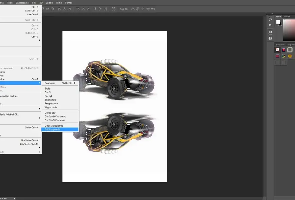 Jak zrobić odbicie lustrzane w Photoshopie – łatwe kroki do efektu marzeń