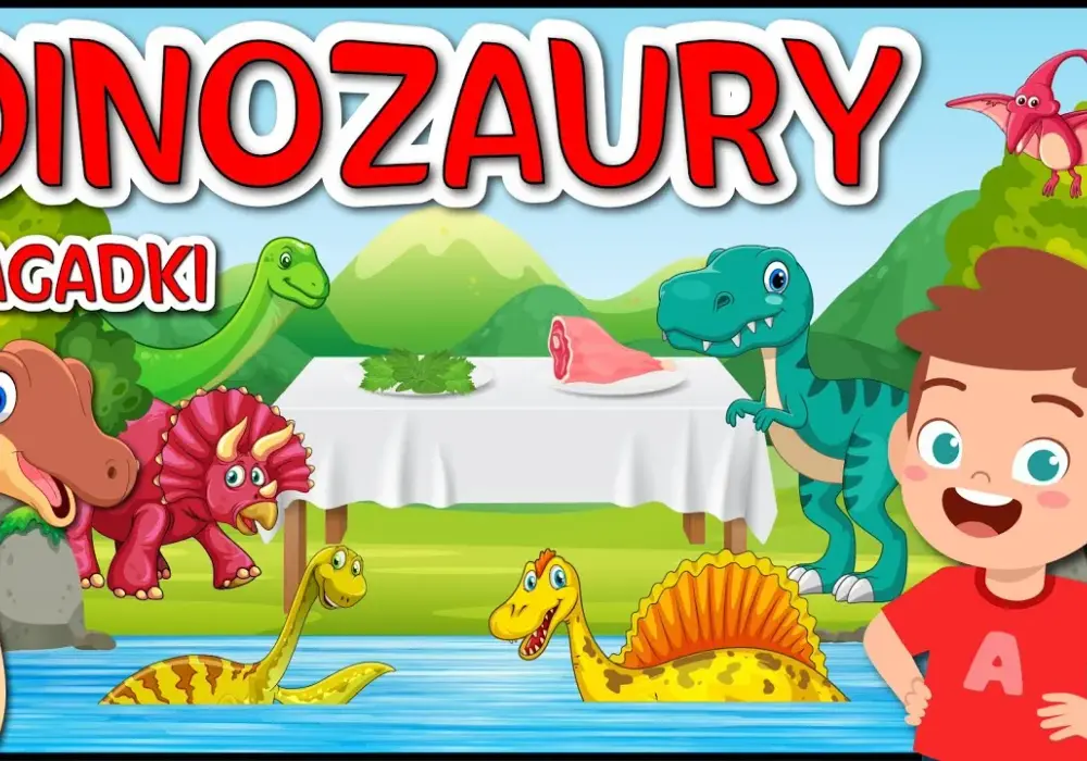 Zabawne zagadki o dinozaurach, które uczą dzieci i rozweselają
