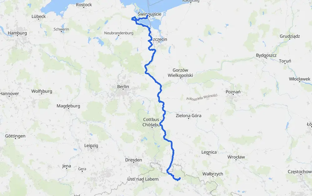 Trasa rowerowa wzdłuż Odry mapa – odkryj najpiękniejsze szlaki