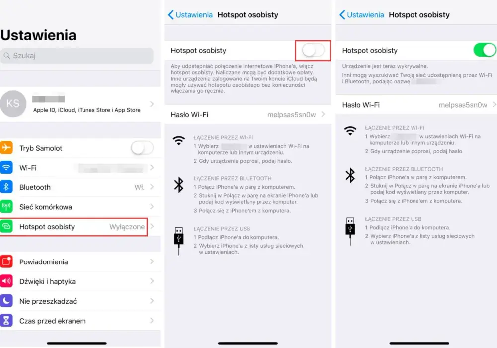 Hotspot osobisty iPhone - Włącz, konfiguruj, rozwiązuj problemy