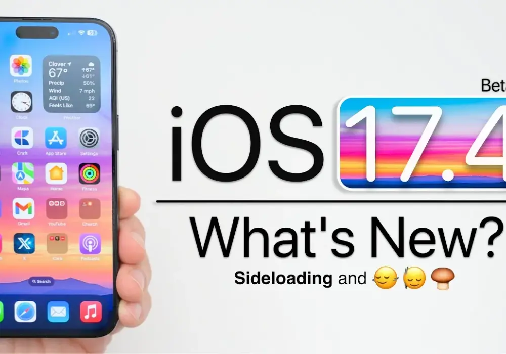 Aktualizacje iOS - Co nowego w iOS 17.4 i 17.0.1? Nowe funkcje i zmiany
