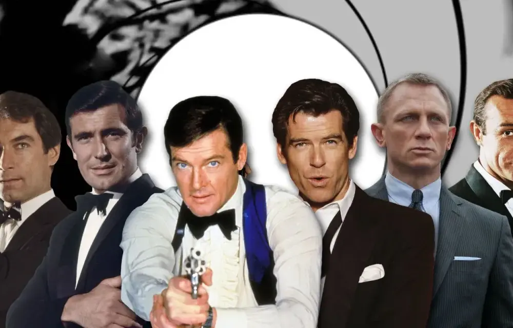 Aktorzy Jamesa Bonda po kolei – historia kultowej postaci w filmach
