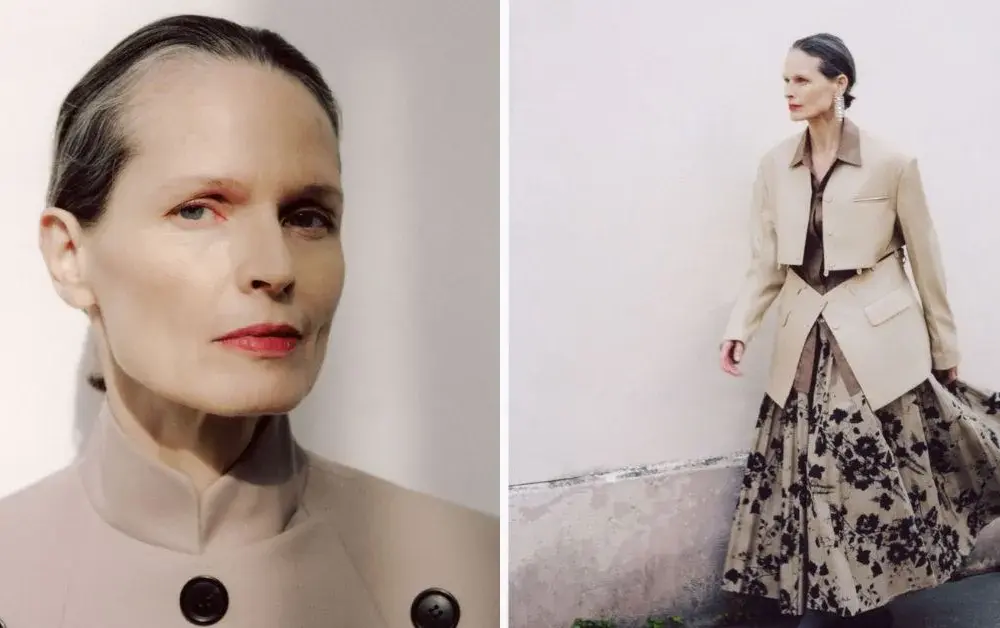 Niesamowite: ta 50-letnia modelka pojawiła się na okładce Vogue Polska i podbija wybiegi