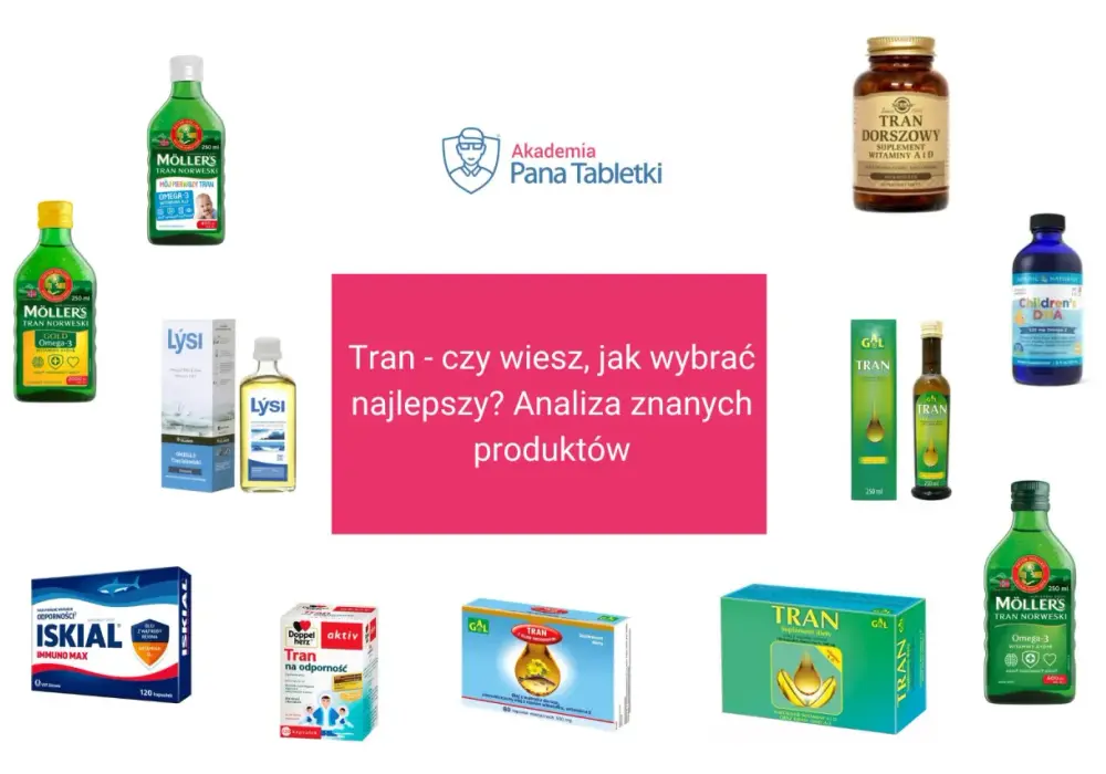 Tran dla dziecka - Jak wybrać najlepszy skład i nie przedawkować?