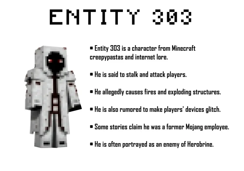 Entity 303 Minecraft - Prawda o legendzie i skąd się wzięła