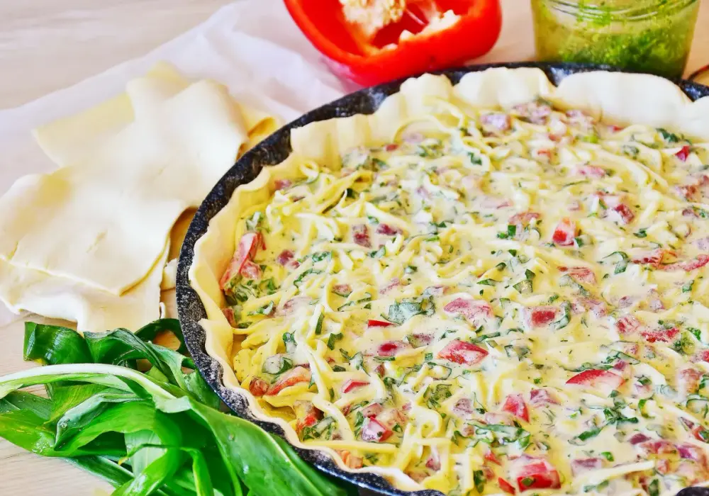 Tarta wytrawna z ciasta francuskiego - przepis idealny?