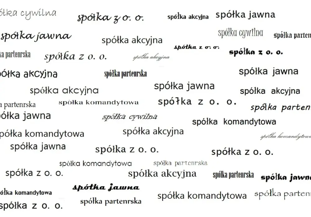 Rodzaje spółek w Polsce - jak wybrać najlepszą formę firmy?