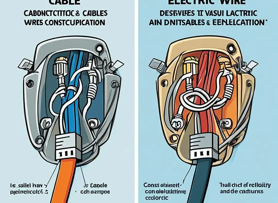 Czym się różni kabel od przewodu? Odkryj kluczowe różnice i zastosowania