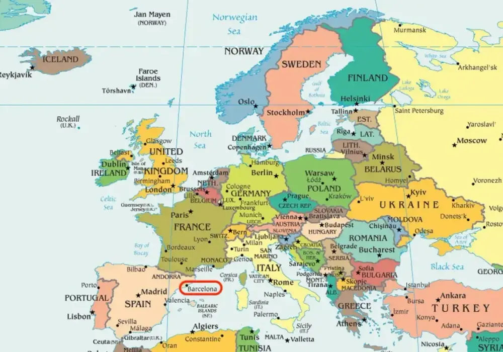 Gdzie leży Barcelona? Położenie, mapa i wskazówki