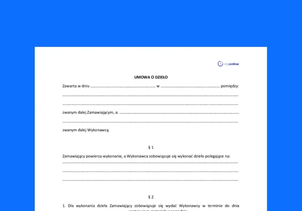 Umowa o dzieło - podatek, koszty i ZUS w praktyce