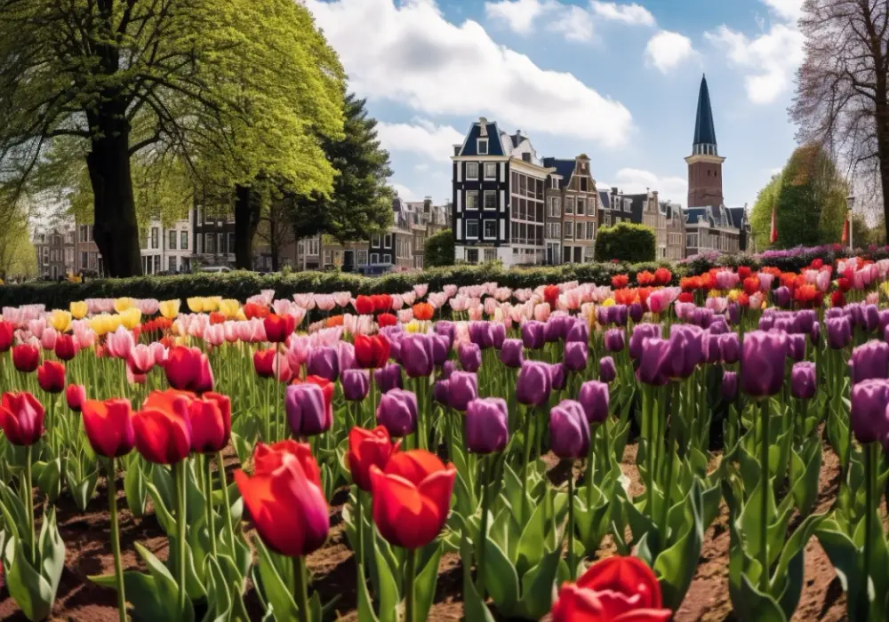 Keukenhof: Ogród tradycyjny w Holandii do zobaczenia