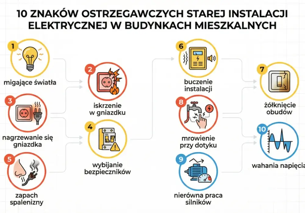 Remontujesz? Zrozum schemat starej instalacji elektrycznej - bezpieczeństwo