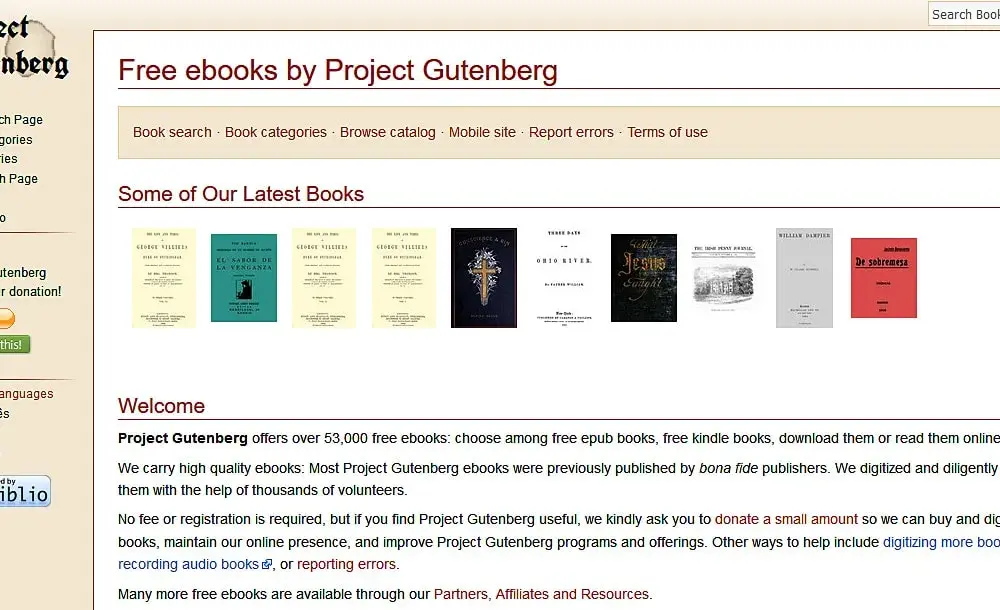  Darmowe lektury i ebooki do pobrania - Zbiór klasyki literackiej online