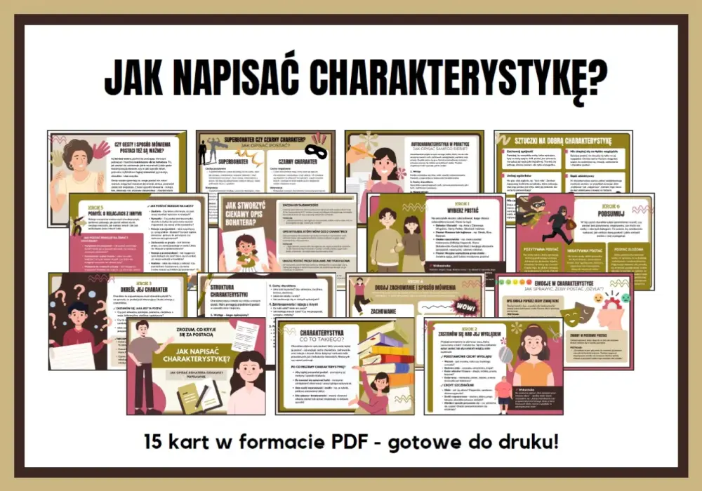 Opis bohatera w książce dla dzieci - Jak napisać go krok po kroku?