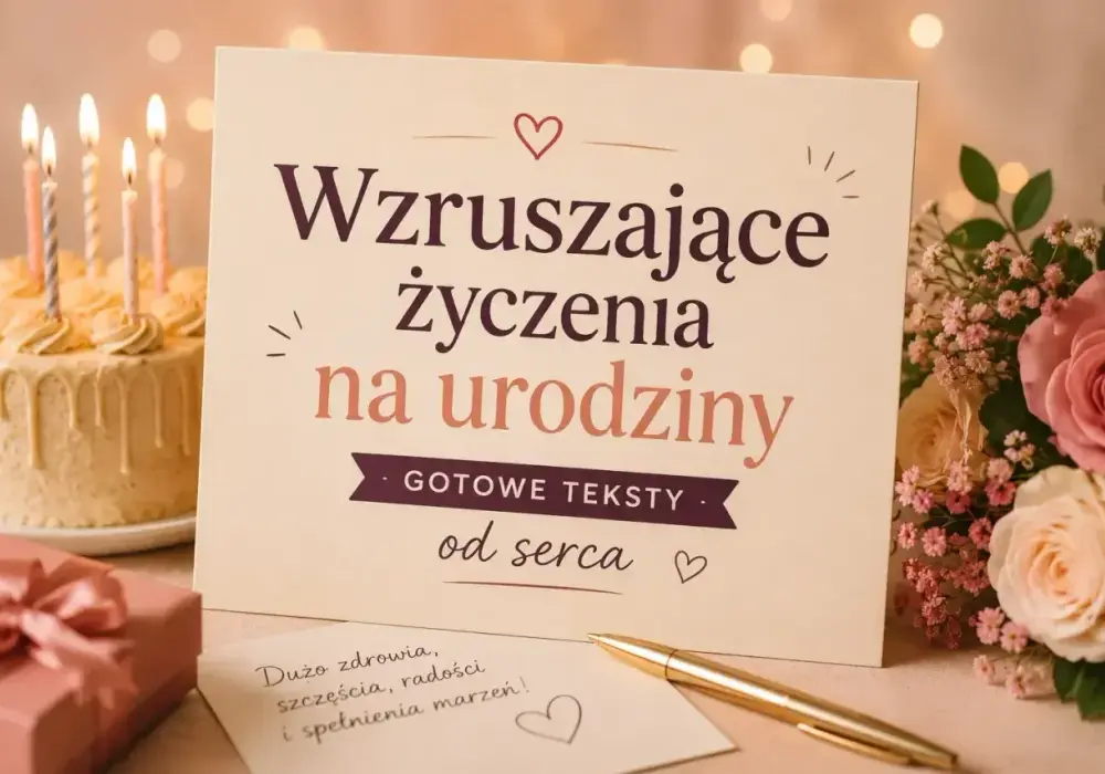 Wzruszające życzenia urodzinowe - jak pisać? Poradnik