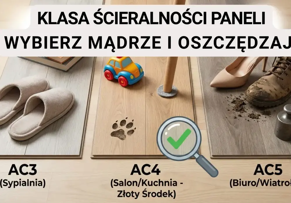 Klasa ścieralności paneli - jak dobrać AC do domu?
